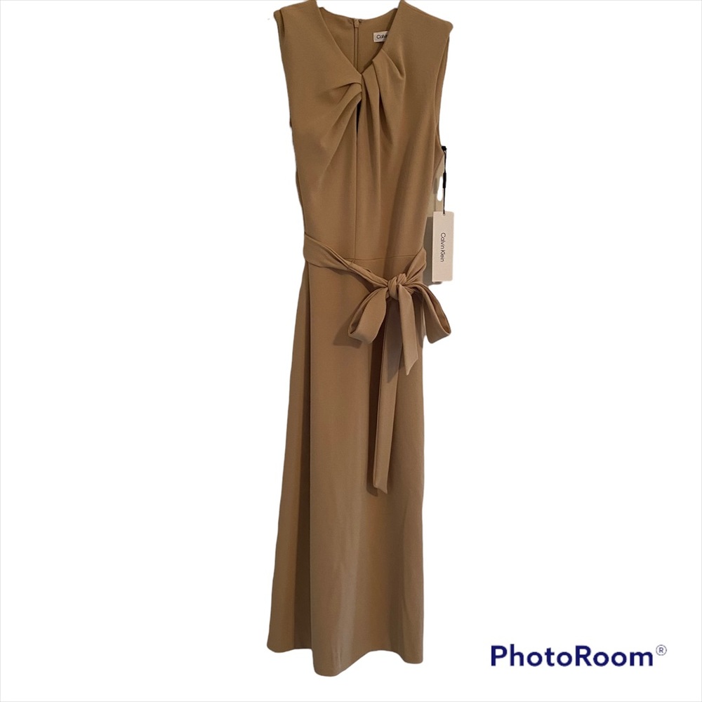 Calvin Klein Tan Dress